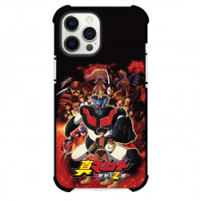 Mazinger Z Case For iPhone Samsung Galaxy Pixel OnePlus Vivo Xiaomi Asus Sony Motorola Nokia - Characters Portrait Red Background