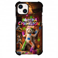 Meccha Chameleon Phone Case For iPhone Samsung Galaxy Pixel OnePlus Vivo Xiaomi Asus Sony Motorola Nokia - Meccha Chameleon Official 3D Illustration Color Splash Paint Wall Art Poster