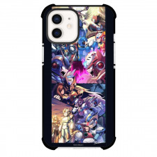 Mega Man Phone Case For iPhone And Samsung Galaxy Devices - Mega Man Characters Fight Scenes Collage Anime