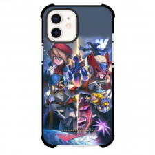Mega Man Phone Case For iPhone And Samsung Galaxy Devices - Mega Man Characters Rockman X4 Anime Poster