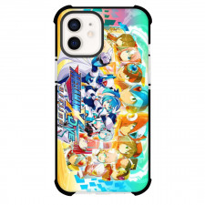 Mega Man Phone Case For iPhone And Samsung Galaxy Devices - Mega Man Characters Mega Man X Dive Offline Poster