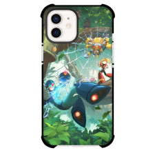 Mega Man Phone Case For iPhone And Samsung Galaxy Devices - Mega Man X Zero Caught In Web Anime