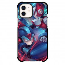 Mega Man Phone Case For iPhone And Samsung Galaxy Devices - Mega Man X Zero Side Portrait Anime