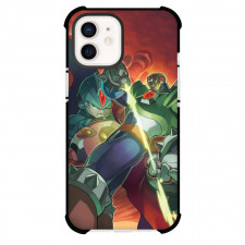Mega Man Sigma Phone Case For iPhone And Samsung Galaxy Devices - Sigma Fire From Weapon Side View Anime Art