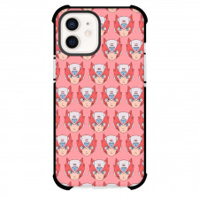 Mega Man Zero Phone Case For iPhone And Samsung Galaxy Devices - Zero Face Red Pattern Art