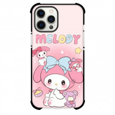 Sanrio Melody Phone Case For iPhone Samsung Galaxy Pixel OnePlus Vivo Xiaomi Asus Sony Motorola Nokia - Melody Mini Melody on Ears