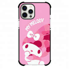 Sanrio Melody Phone Case For iPhone Samsung Galaxy Pixel OnePlus Vivo Xiaomi Asus Sony Motorola Nokia - Melody Minimalist Heart Pattern