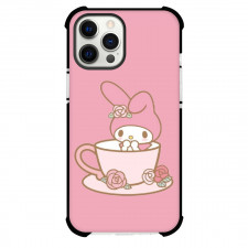 Sanrio Melody Phone Case For iPhone Samsung Galaxy Pixel OnePlus Vivo Xiaomi Asus Sony Motorola Nokia - Melody Sitting on Tea Cup