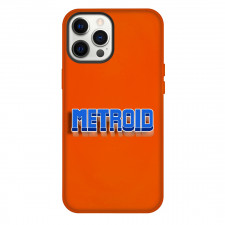 Metroid Case For iPhone Samsung Galaxy Pixel OnePlus Vivo Xiaomi Asus Sony Motorola Nokia - Metroid Blue Text Sticker Art