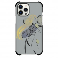 Metroid Zero Suit Samus Case For iPhone Samsung Galaxy Pixel OnePlus Vivo Xiaomi Asus Sony Motorola Nokia - Samus Aran Minimalist Gray Stroke Art