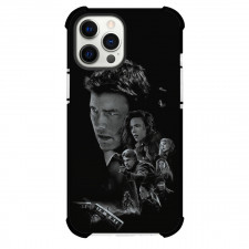 Mission Impossible Dead Reckoning Part One Phone Case For iPhone Samsung Galaxy Pixel OnePlus Vivo Xiaomi Asus Sony Motorola Nokia - Characters Grayscale Art On Black Background