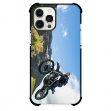 Mission Impossible Dead Reckoning Part One Ethan Hunt Phone Case For iPhone Samsung Galaxy Pixel OnePlus Vivo Xiaomi Asus Sony Motorola Nokia - Ethan Hunt Riding Motorcycle In The Mountain