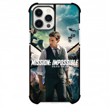 Mission Impossible Dead Reckoning Part One Ethan Hunt Phone Case For iPhone Samsung Galaxy Pixel OnePlus Vivo Xiaomi Asus Sony Motorola Nokia - Ethan Hunt Standing On Movie Background