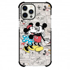 Mickey And Minnie Phone Case For iPhone Samsung Galaxy Pixel OnePlus Vivo Xiaomi Asus Sony Motorola Nokia - Mickey And Minnie Comic Background