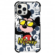Mickey And Minnie Mickey Phone Case For iPhone Samsung Galaxy Pixel OnePlus Vivo Xiaomi Asus Sony Motorola Nokia - Mickey Sunglasses Pattern Art Background