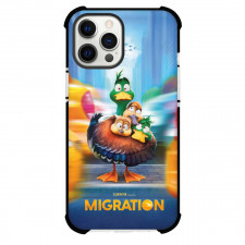 Movie Migration Phone Case For iPhone Samsung Galaxy Pixel OnePlus Vivo Xiaomi Asus Sony Motorola Nokia - Migration Characters Portrait On Cross The Road Background