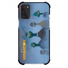 Movie Migration Phone Case For iPhone Samsung Galaxy Pixel OnePlus Vivo Xiaomi Asus Sony Motorola Nokia - Migration Swimming On Fog Background
