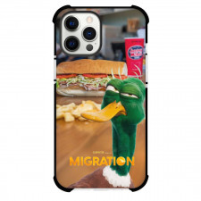 Movie Migration Uncle Dan Phone Case For iPhone Samsung Galaxy Pixel OnePlus Vivo Xiaomi Asus Sony Motorola Nokia - Uncle Dan Portrait On Sandwich Background
