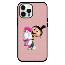 Minions Agnes Phone Case For iPhone Samsung Galaxy Pixel OnePlus Vivo Xiaomi Asus Sony Motorola Nokia - Agnes Holding Unicorn Toy Movie Art