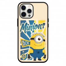 Minions Bob Phone Case For iPhone Samsung Galaxy Pixel OnePlus Vivo Xiaomi Asus Sony Motorola Nokia - Bob Portrait Pop Art