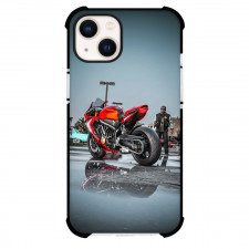 Motorbike Honda Phone Case For iPhone Samsung Galaxy Pixel OnePlus Vivo Xiaomi Asus Sony Motorola Nokia - Motorbike Honda CBR650R Red Rear View Poster