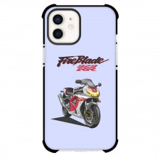 Motorbike Honda Phone Case For iPhone Samsung Galaxy Pixel OnePlus Vivo Xiaomi Asus Sony Motorola Nokia - Motorbike Honda CBR 929RR Fireblade 2000 On Purple Background
