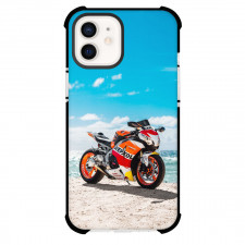 Motorbike Honda Phone Case For iPhone Samsung Galaxy Pixel OnePlus Vivo Xiaomi Asus Sony Motorola Nokia - Motorbike Honda Repsol CBR1000RR In The Beach Poster