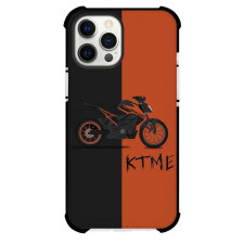 Motorbike KTM Phone Case For iPhone Samsung Galaxy Pixel OnePlus Vivo Xiaomi Asus Sony Motorola Nokia - Motorbike KTM Duke Orange Black Illustration Art