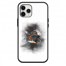 Motorbike KTM Phone Case For iPhone Samsung Galaxy Pixel OnePlus Vivo Xiaomi Asus Sony Motorola Nokia - Motorbike KTM RC 200 On Smoke Effect Poster