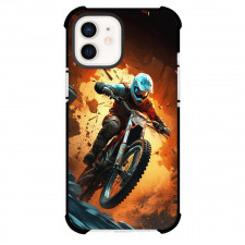 Motorbike Phone Case For iPhone Samsung Galaxy Pixel OnePlus Vivo Xiaomi Asus Sony Motorola Nokia - Motorbike Motocross Illustration Art