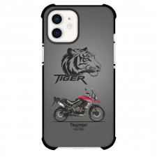 Motorbike Triumph Phone Case For iPhone Samsung Galaxy Pixel OnePlus Vivo Xiaomi Asus Sony Motorola Nokia - Motorbike Triumph Tiger 800 Red On Gray Background