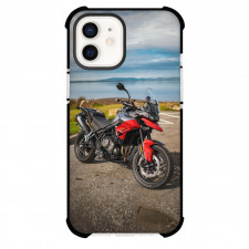 Motorbike Triumph Phone Case For iPhone Samsung Galaxy Pixel OnePlus Vivo Xiaomi Asus Sony Motorola Nokia - Motorbike Triumph Tiger 850 Sport In A Sunny Day Poster