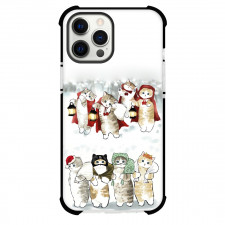 Mofusand Phone Case For iPhone Samsung Galaxy Pixel OnePlus Vivo Xiaomi Asus Sony Motorola Nokia - Characters Winter Costume Illustration
