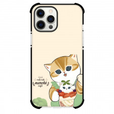 Mofusand Phone Case For iPhone Samsung Galaxy Pixel OnePlus Vivo Xiaomi Asus Sony Motorola Nokia - Mofumofu Marche Cafe