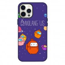 Molang Phone Case For iPhone Samsung Galaxy Pixel OnePlus Vivo Xiaomi Asus Sony Motorola Nokia - In Space Among Us Poster