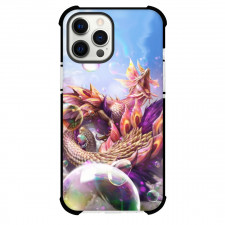 Monster Hunter Mizutsune Phone Case For iPhone Samsung Galaxy Pixel OnePlus Vivo Xiaomi Asus Sony Motorola Nokia - Mizutsune Roaring Bubbles Around Illustration