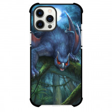 Monster Hunter Nargacuga Phone Case For iPhone Samsung Galaxy Pixel OnePlus Vivo Xiaomi Asus Sony Motorola Nokia - Nargacuga On Branch Moon Background Illustration