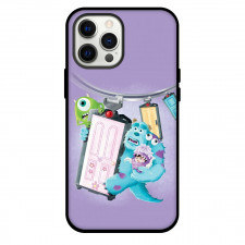 Monster INC Phone Case For iPhone Samsung Galaxy Pixel OnePlus Vivo Xiaomi Asus Sony Motorola Nokia - Sulley Mike And Boo Run Away