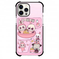 The Monsters Labubu Phone Case For iPhone Samsung Galaxy Pixel OnePlus Vivo Xiaomi Asus Sony Motorola Nokia - The Monsters Labubu Character Illustration Art On Pink Background