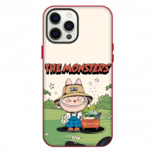 The Monsters Labubu Case For iPhone Samsung Galaxy Pixel OnePlus Vivo Xiaomi Asus Sony Motorola Nokia - The Monsters Labubu Flower Smiling Portrait Series Poster