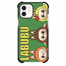 The Monsters Labubu Phone Case For iPhone Samsung Galaxy Pixel OnePlus Vivo Xiaomi Asus Sony Motorola Nokia - The Monsters Labubu Peeking On Green Background
