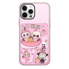 The Monsters Labubu Case For iPhone Samsung Galaxy Pixel OnePlus Vivo Xiaomi Asus Sony Motorola Nokia - The Monsters Labubu Pink Skull Comic Art