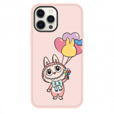 The Monsters Labubu Case For iPhone Samsung Galaxy Pixel OnePlus Vivo Xiaomi Asus Sony Motorola Nokia - The Monsters Labubu Smiling Balloon Pink Portrait