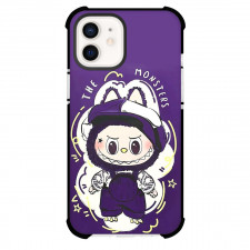 The Monsters Labubu Phone Case For iPhone Samsung Galaxy Pixel OnePlus Vivo Xiaomi Asus Sony Motorola Nokia - The Monsters Labubu Standing Classic Pose On Purple Background