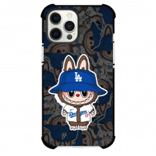 The Monsters Labubu Phone Case For iPhone Samsung Galaxy Pixel OnePlus Vivo Xiaomi Asus Sony Motorola Nokia - The Monsters Labubu Wear LA Dodgers Jersey Sticker Poster