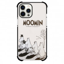 Moominvalley Phone Case For iPhone Samsung Galaxy Pixel OnePlus Vivo Xiaomi Asus Sony Motorola Nokia - Characters Black and White Illustration