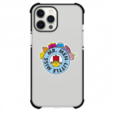 Mr Men Little Miss Phone Case For iPhone Samsung Galaxy Pixel OnePlus Vivo Xiaomi Asus Sony Motorola Nokia - Mr Men Little Miss Characters On A Round Sticker