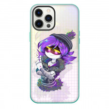 Murder Drones Uzi Phone Case For iPhone Samsung Galaxy Pixel OnePlus Vivo Xiaomi Asus Sony Motorola Nokia - Uzi Showing Victory Sign Fan Art Drawing Poster