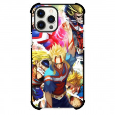 My Hero Academia All Might Case For iPhone Samsung Galaxy Pixel OnePlus Vivo Xiaomi Asus Sony Motorola Nokia - Toshinori Covered by Blood Collage Art