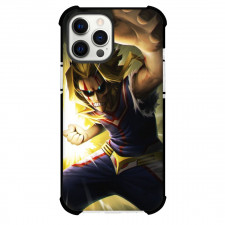 My Hero Academia All Might Case For iPhone Samsung Galaxy Pixel OnePlus Vivo Xiaomi Asus Sony Motorola Nokia - Lightning Punch 3D Animated Art